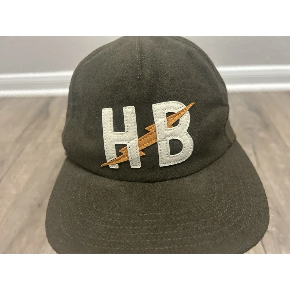 Howler Brothers Big HB Snapback Hat Mens One Size Adjustable Cap Wool Blend
